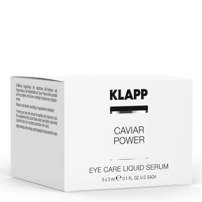 KLAPP Caviar Power Eye Care Гель для кожи вокруг глаз 5*3 мл — изображение 2